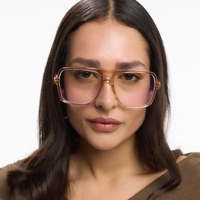 Barner Jake Glossy Rose Blue light Glasses