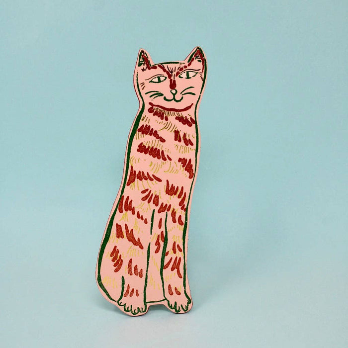 Cat Tails | Leather Bookmark