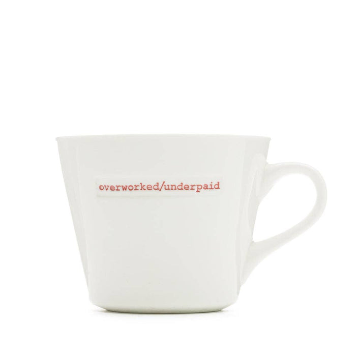 Keith Brymer Jones Mug 350ml- overworked/underpaid