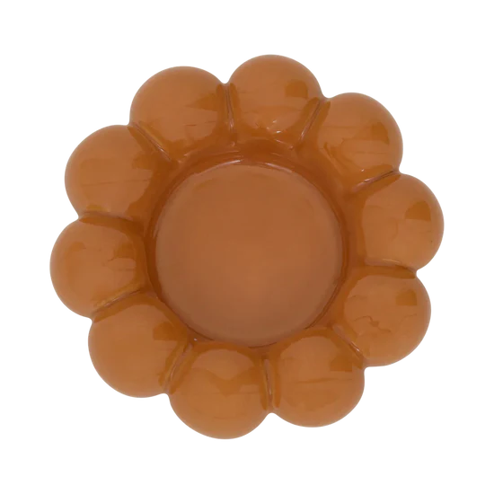 Candle holder Talon, Golden orange