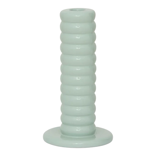 Candle holder Tebongo, Sea foam
