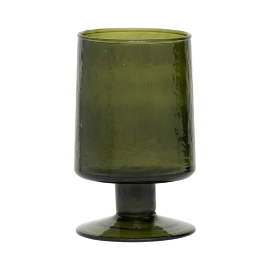 Wine glass hammered Banana palm