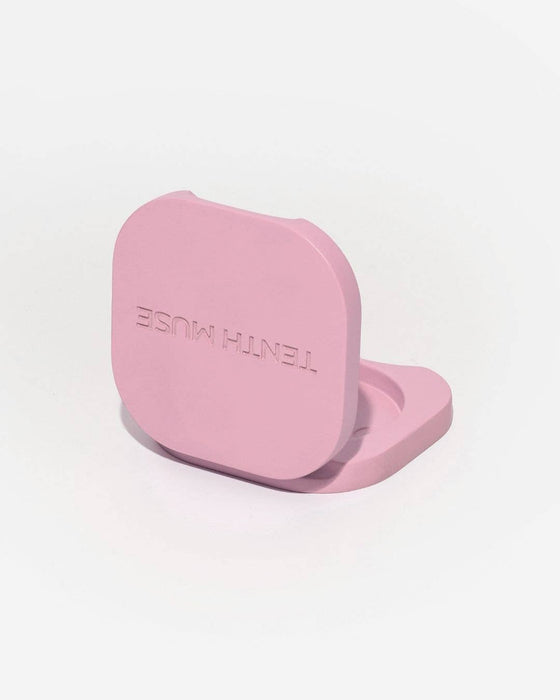 Tenth Muse Solid Perfume Balm Metal Refillable Vessel Pink