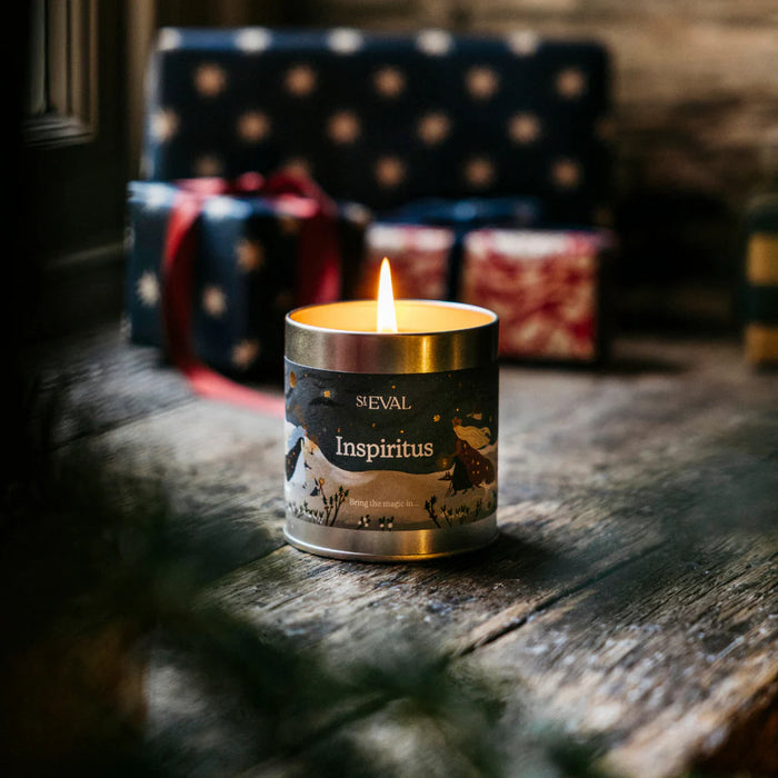 Inspiritus, Scented Christmas Tin Candle