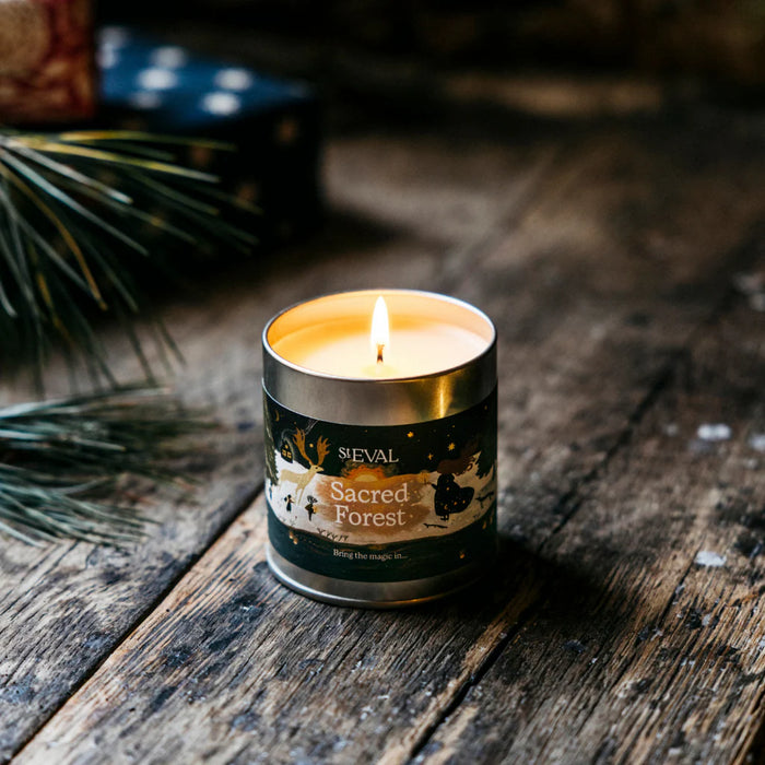 Sacred Forest, Scented Christmas Tin Candle