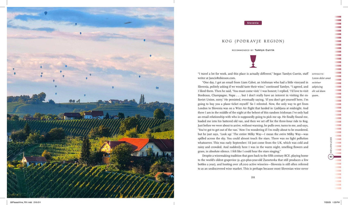 Fifty Places to Drink Wine Before You Die (Hardback)