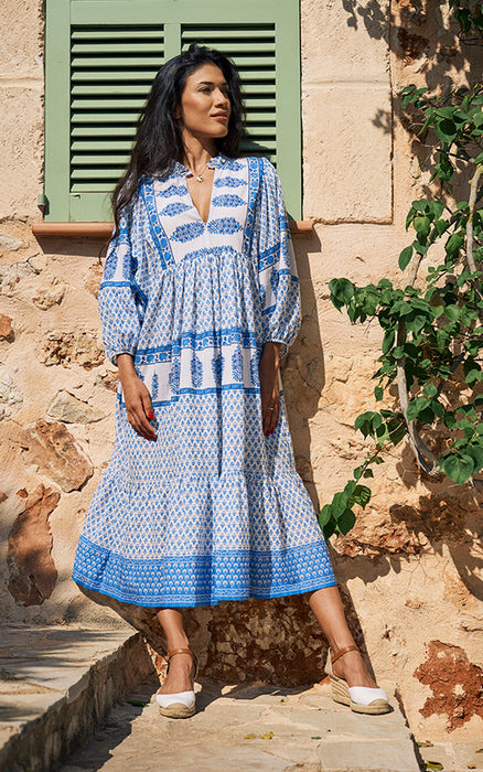 Luella Figari Cotton Printed Dress