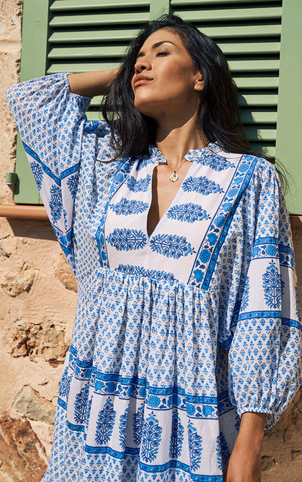 Luella Figari Cotton Printed Dress