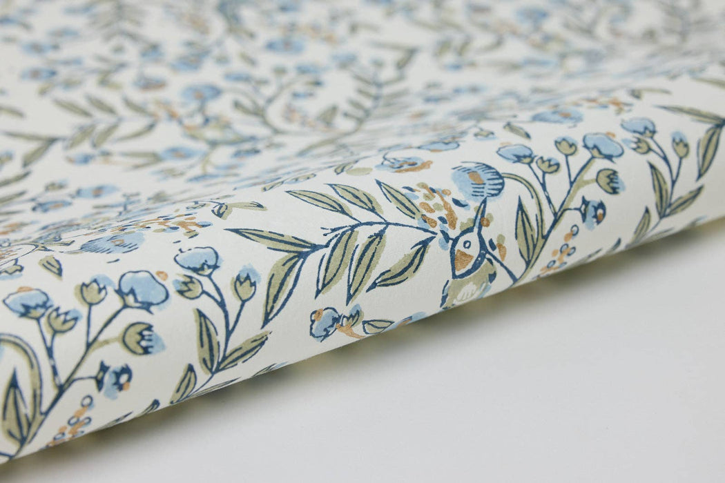 Block Printed Wrapping Paper Sheet