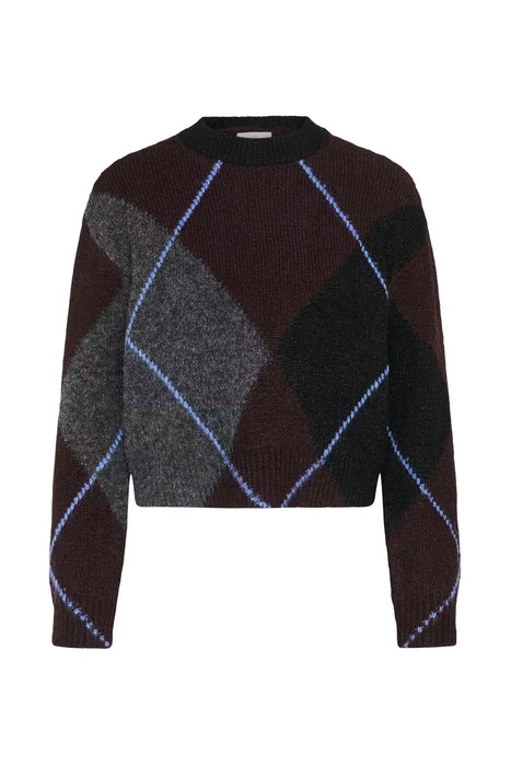 Kaffe - KAgrith Wool Blend Argyle Pullover