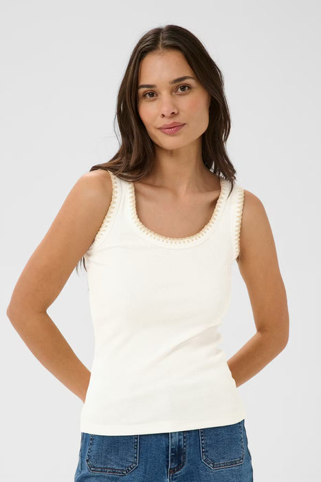 Kaffe - KAcarna Top with Details