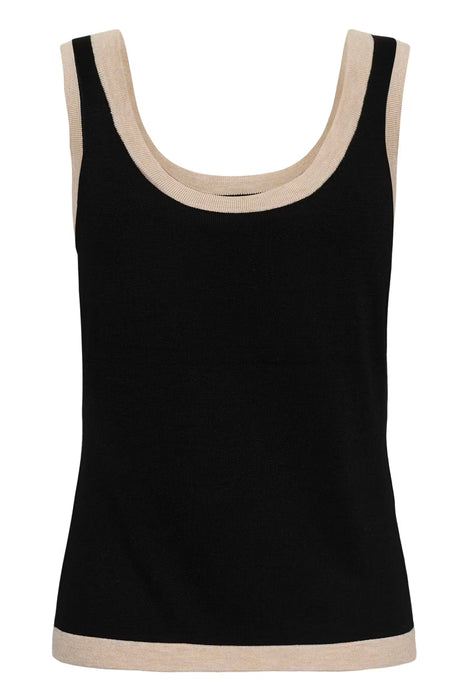 Kaffe - KAlizza Contrast Knit Top