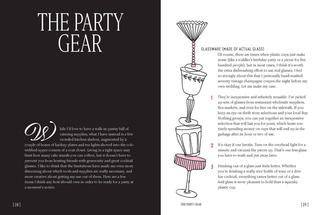 Party Tricks - Easy, Elegant Recipes for Snacking and Hosting (Hardback)