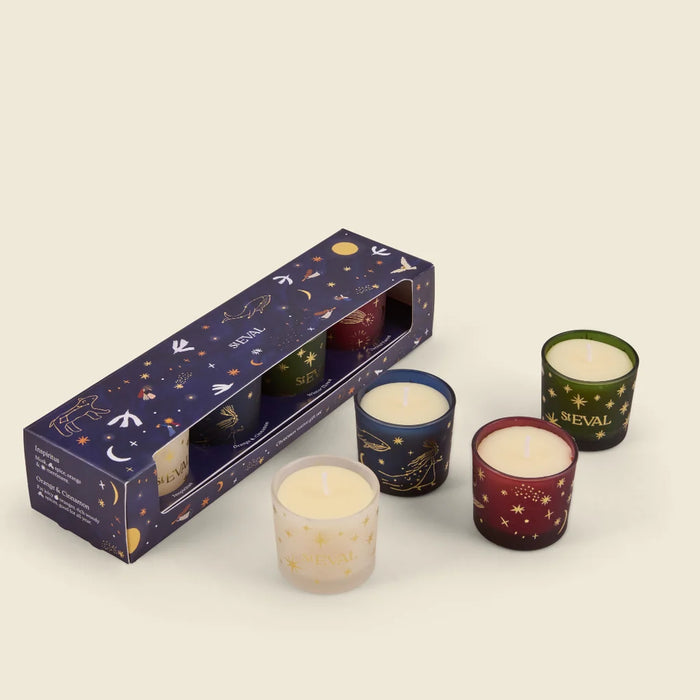 4 x Festive St Eval Fragrances Christmas Votive Gift Set