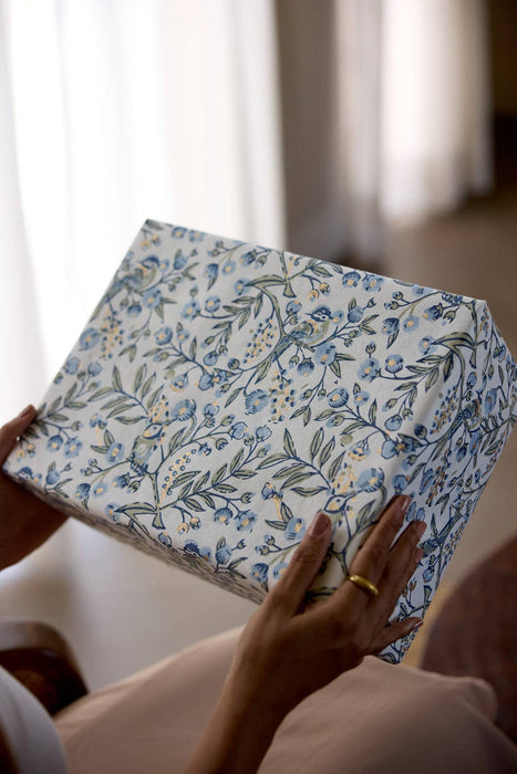 Block Printed Wrapping Paper Sheet