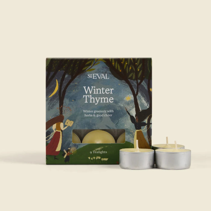 Winter Thyme, Scented Christmas Tealights