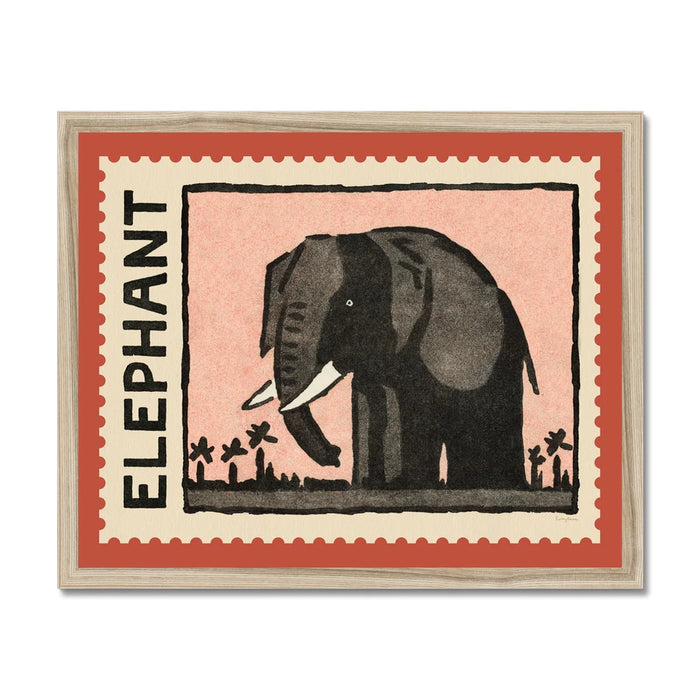 Elephant Framed Print