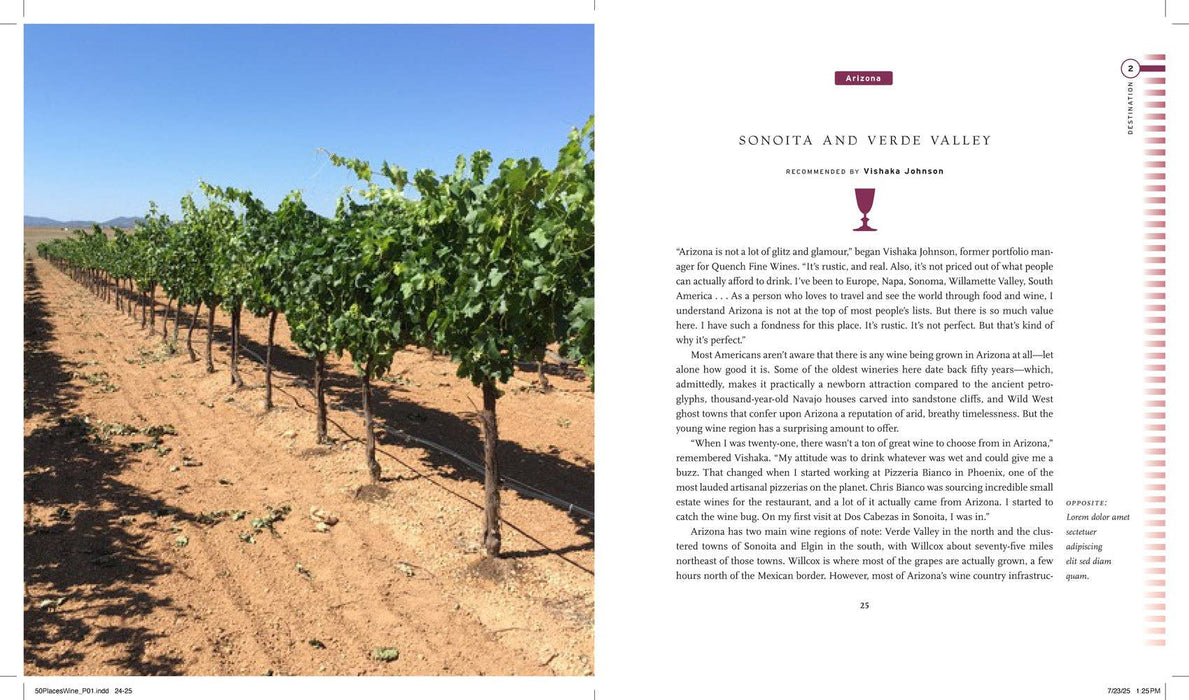 Fifty Places to Drink Wine Before You Die (Hardback)
