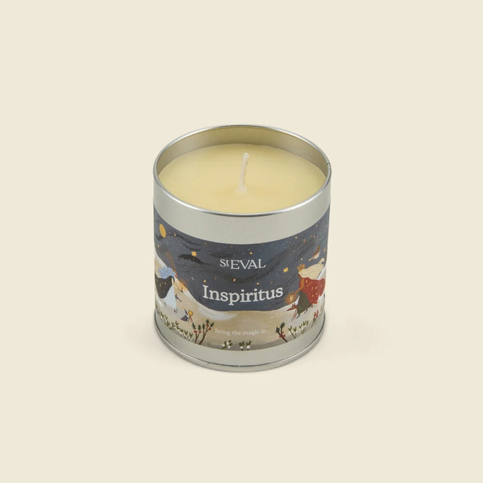 Inspiritus, Scented Christmas Tin Candle