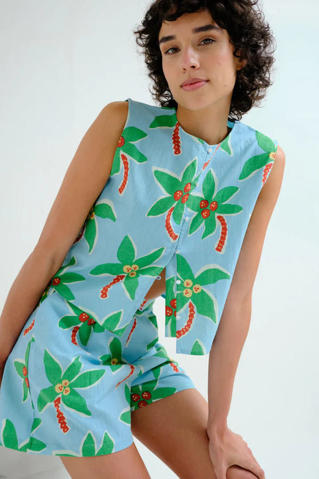 Compania Fantastica Coconut Print Shorts