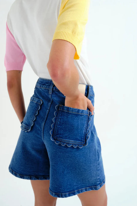 Comapnia Fantastica Denim Shorts