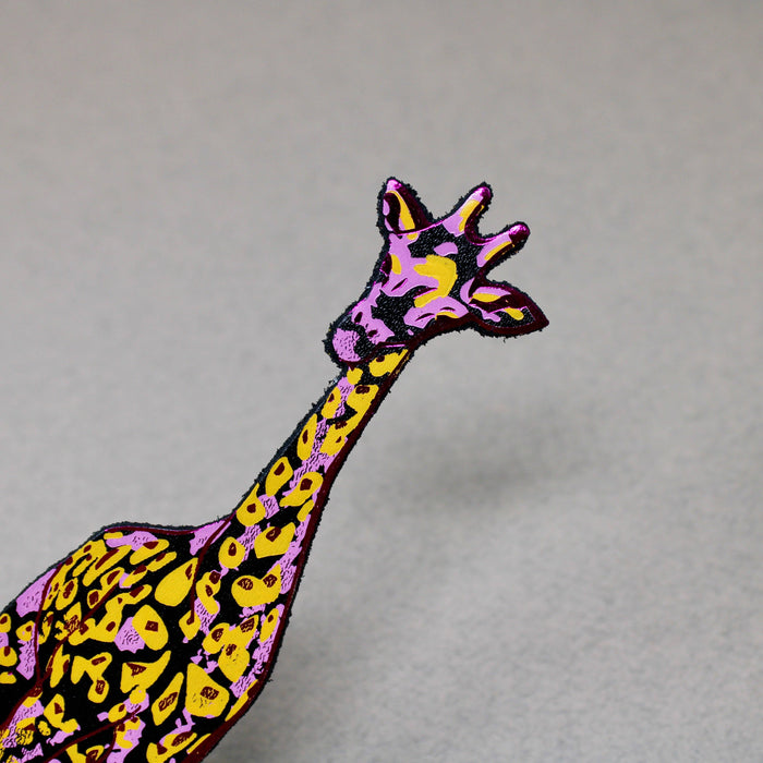 Giraffe | Leather Bookmark