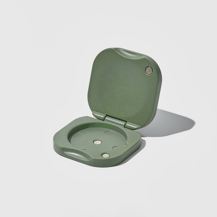 Tenth Muse Solid Perfume Balm Metal Refillable Vessel Green