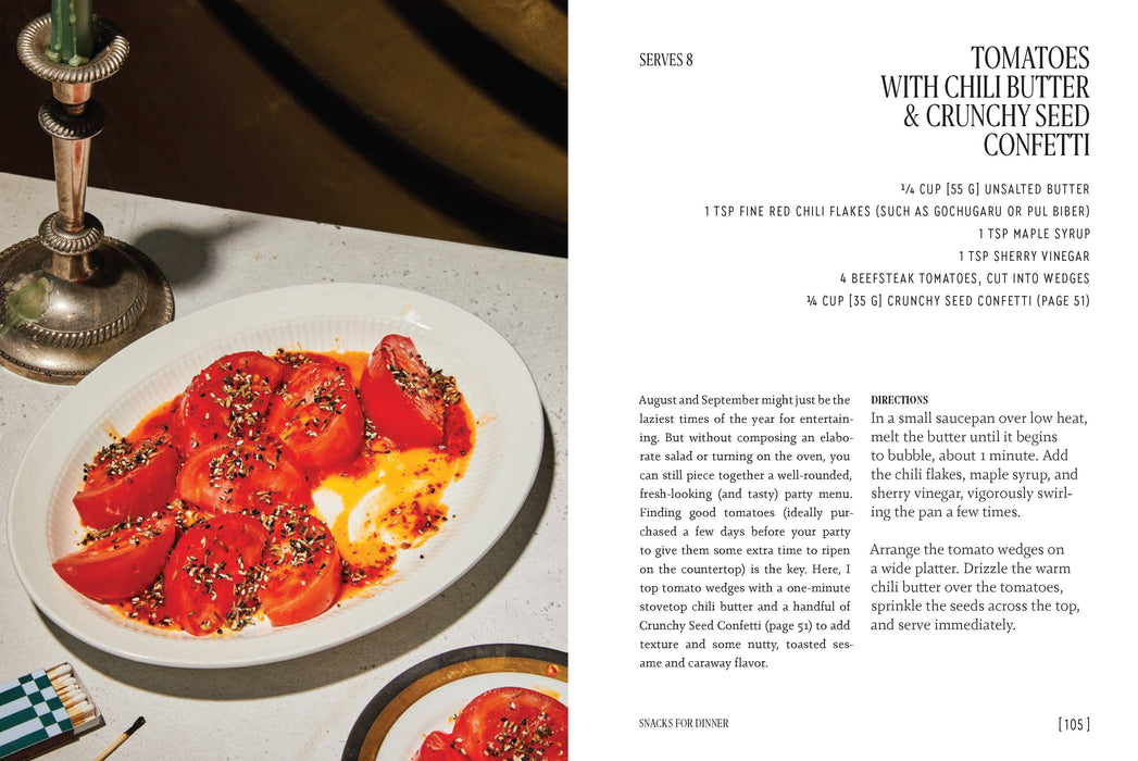 Party Tricks - Easy, Elegant Recipes for Snacking and Hosting (Hardback)