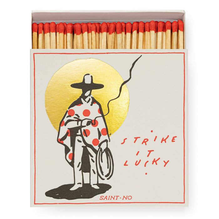 Strike It Lucky | Square Matchboxes
