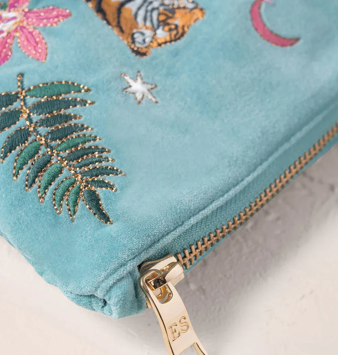 Teal Tigers Everyday Pouch