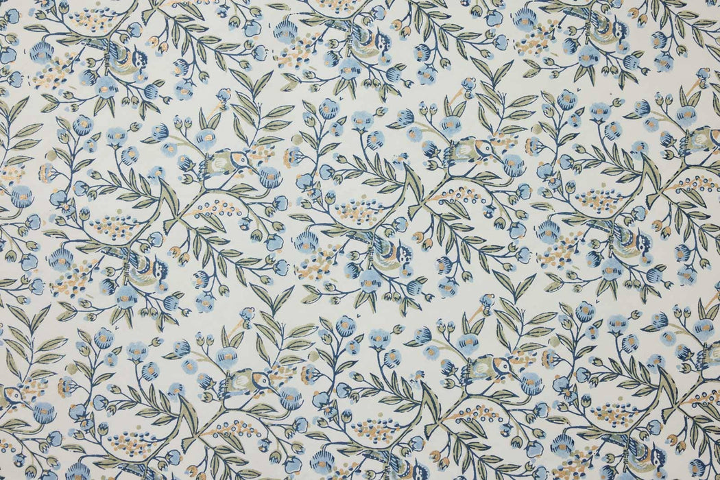 Block Printed Wrapping Paper Sheet