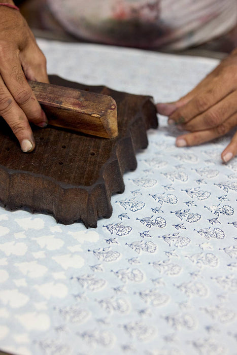 Hand Block Printed Greeting Card