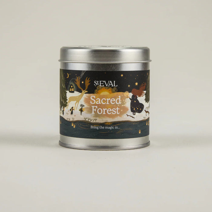 Sacred Forest, Scented Christmas Tin Candle
