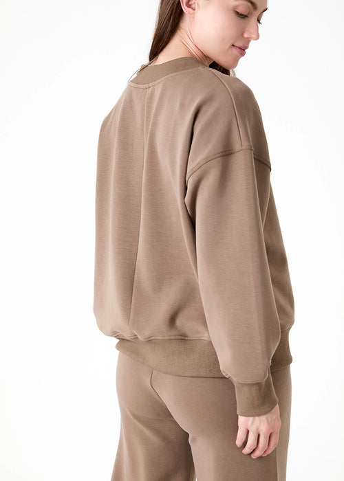 Dreams Luxe Jersey v Neck Sweatshirt