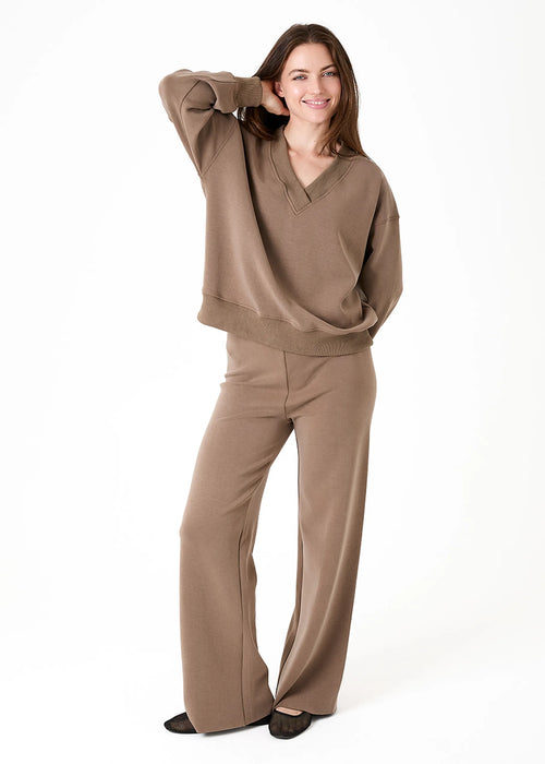 Dreams Luxe Jersey v Neck Sweatshirt