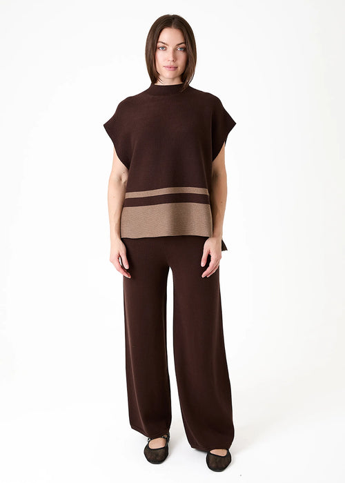 Dreams Sleeveless Turtle Neck Jumper
