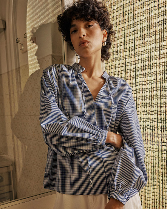 Grace & Mila Varry Checked Blouse