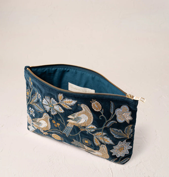 Botanical Birds Everyday Pouch