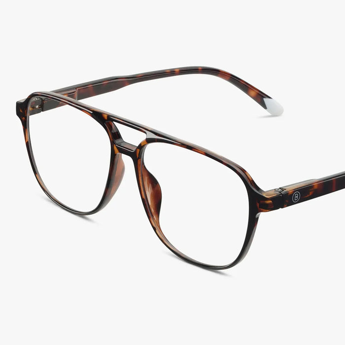 Brad Glossy Blue light Tortoise Glasses