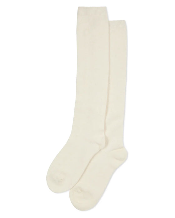 Chalk Cosy Cashmere Lounge Socks