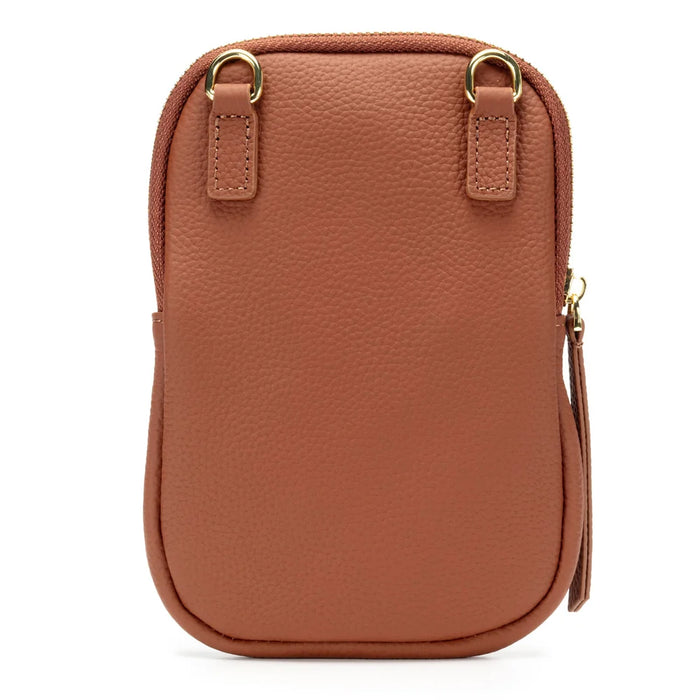 Elie Beaumont Suede Phone Bag - Tan