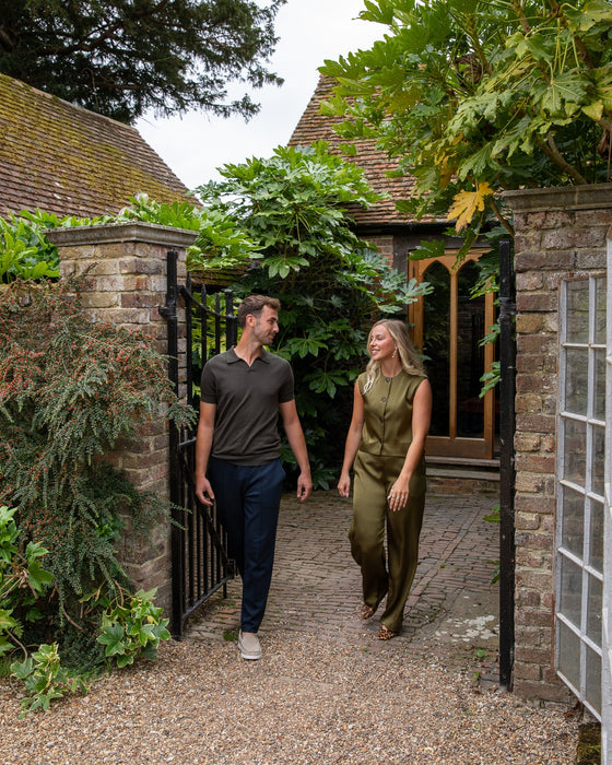 Chalk Sally Waistcoat | Avocado