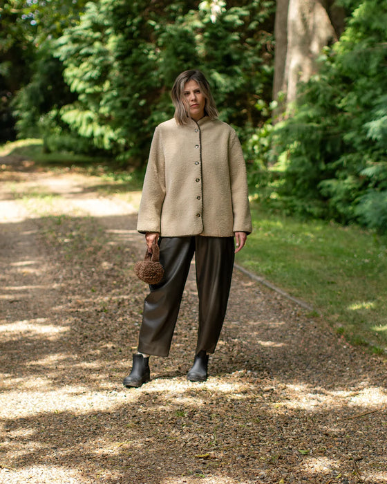 Chalk Dark Olive Kelly Trousers