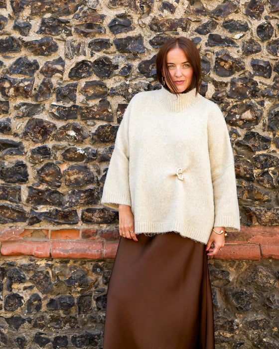 Chalk Vicki Fluffy Jumper