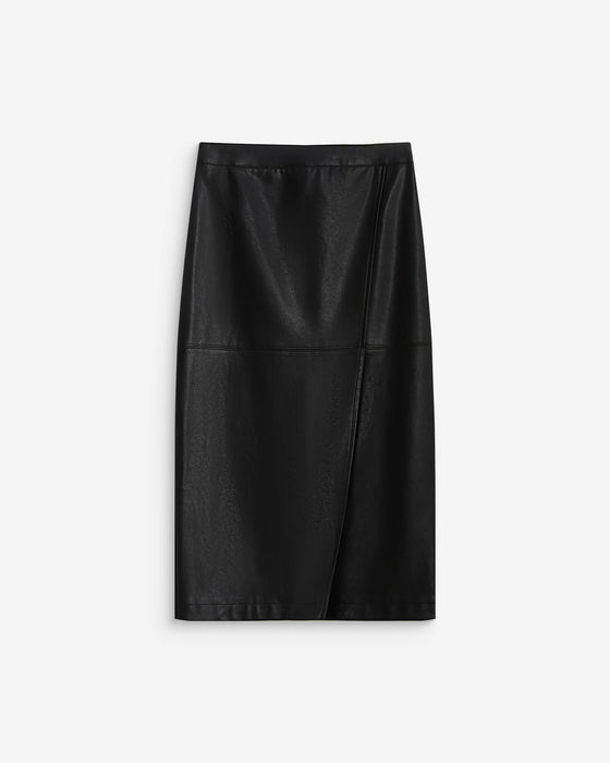 Grace & Mila Aenor Faux Leather Skirt