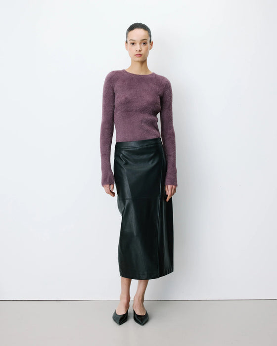 Grace & Mila Aenor Faux Leather Skirt