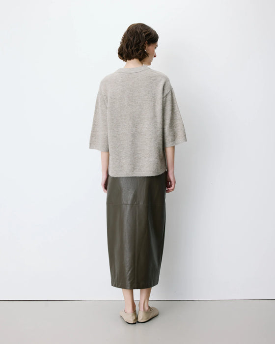 Grace & Mila 3/4 Sleeve Crew Neck Sweater
