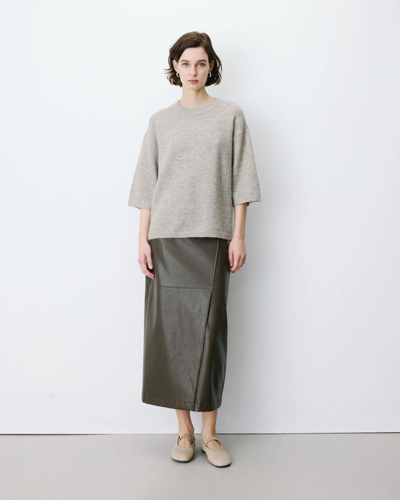 Grace & Mila 3/4 Sleeve Crew Neck Sweater