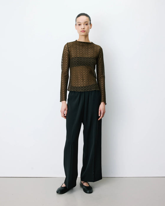 Grace & Mila Long Sleeve Lace Top