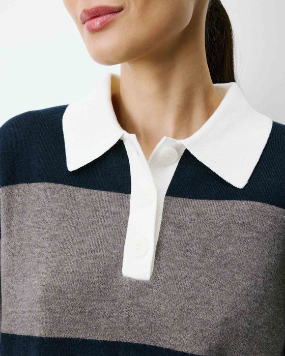 Grace & Mila Astre Knitted Polo Sweater